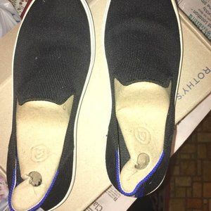 Rothy's Black Sneakers Size 6.5